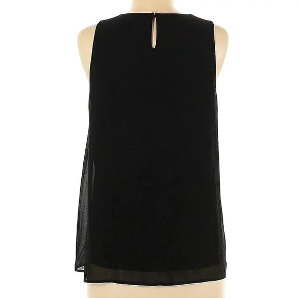 Massimo Dutti Front Pleated Sleeveless Blouse Size M - Picture 2 of 6